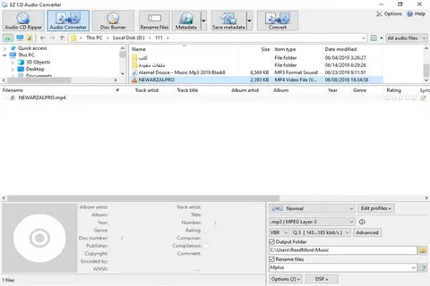Download EZ CD Audio Converter 64/32 bit for Windows