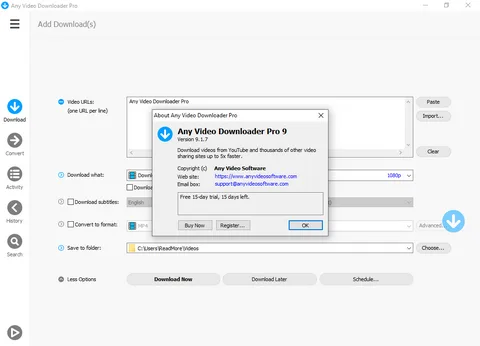 Download Any Video Downloader for Windows