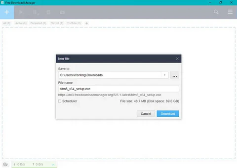 Download Free Download Manager for Windows, macOS, Linux and Android