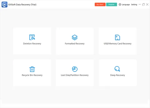 Download GiliSoft Data Recovery for Windows & macOS