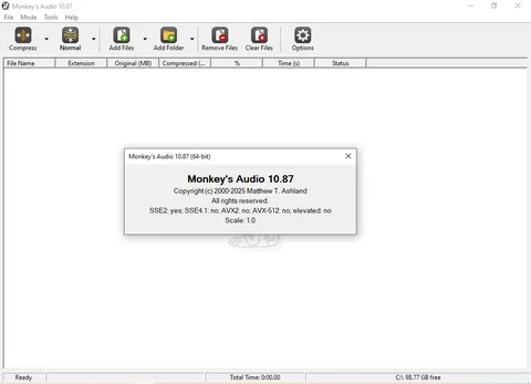 Download Monkey's Audio for Windows