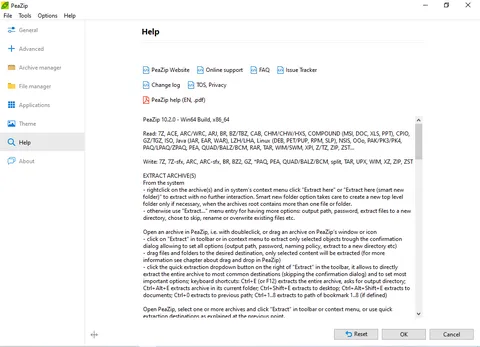 Download PeaZip for Windows, macOS and Linux