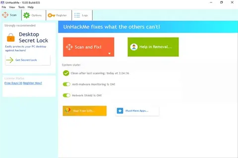 Download UnHackMe for Windows