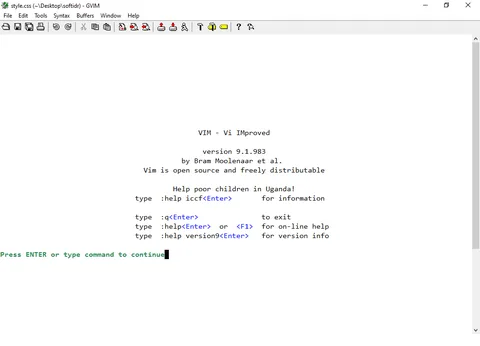 Download Vim for Windows