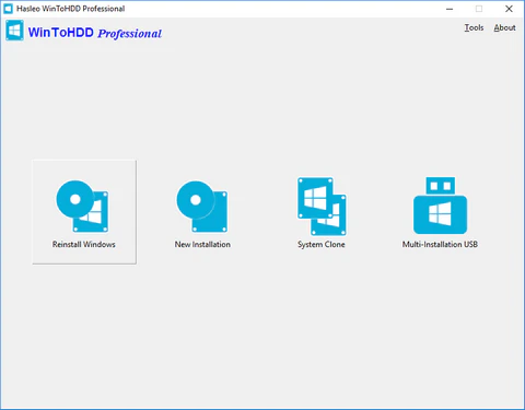 Download WinToHDD for Windows